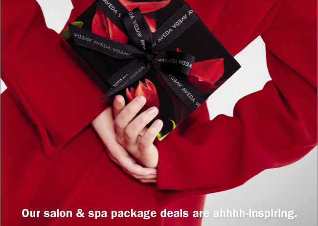 Our salon & spa package deals are ahhhh-inspiring.