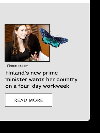 Finland's new prime minister wants her country on a four day workweek