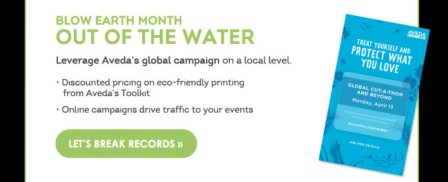 Blow earth month out of the water