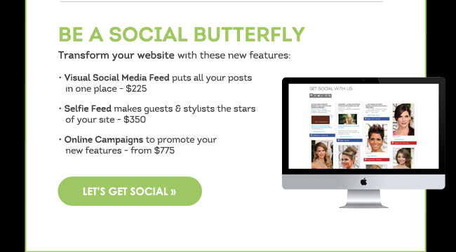 Be a social butterfly