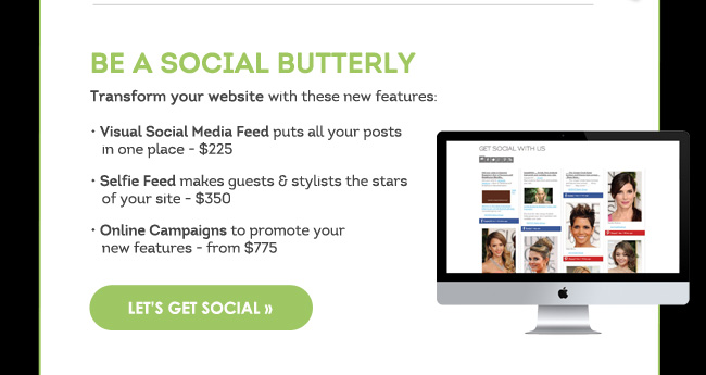 Be a social butterfly