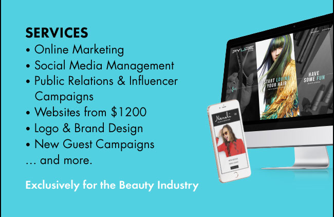 Services exclusively for the beauty industry.