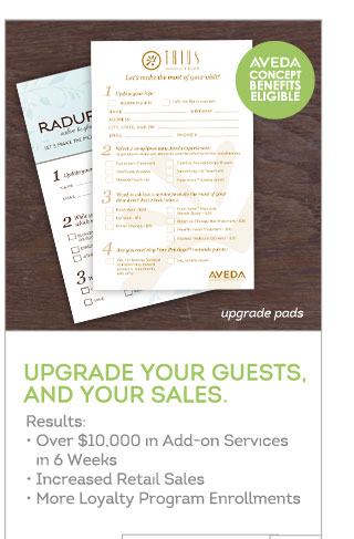 Upgrade your guests and your sales.