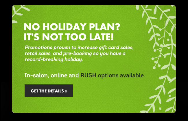 No holiday plan? It's not too late