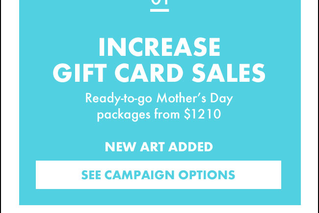 Increase Gift Card Sales