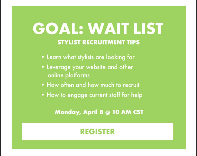 Goal: Wait List - Register for a free 40 minute webinar