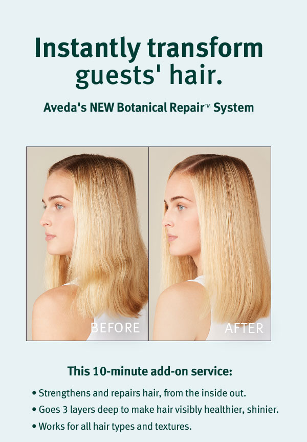 Aveda's NEW Botanical Repair™ System