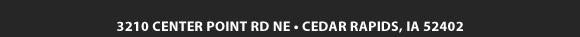 3210 Center Point RD NE; Cedar Rapids, IA 52402
