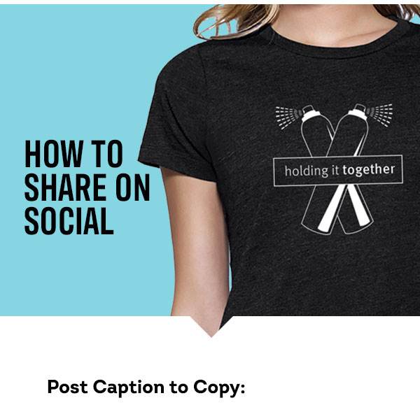 How to share on social media - post caption to copy