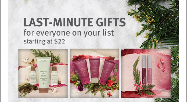 Last-Minute Gifts