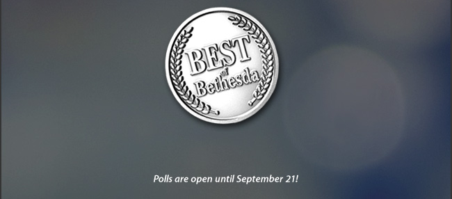 BEST of Bethesda. Polls are open until September 21!