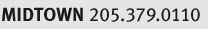 MIDTOWN 205.379.0110