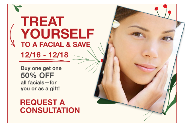 Treat yourself to a facial & save