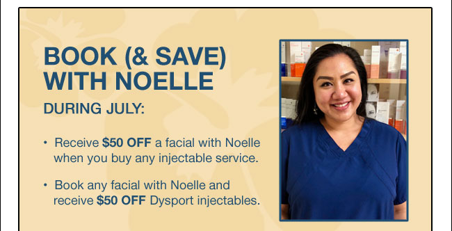 Book and save with Noelle