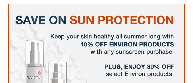 Save on sun protection