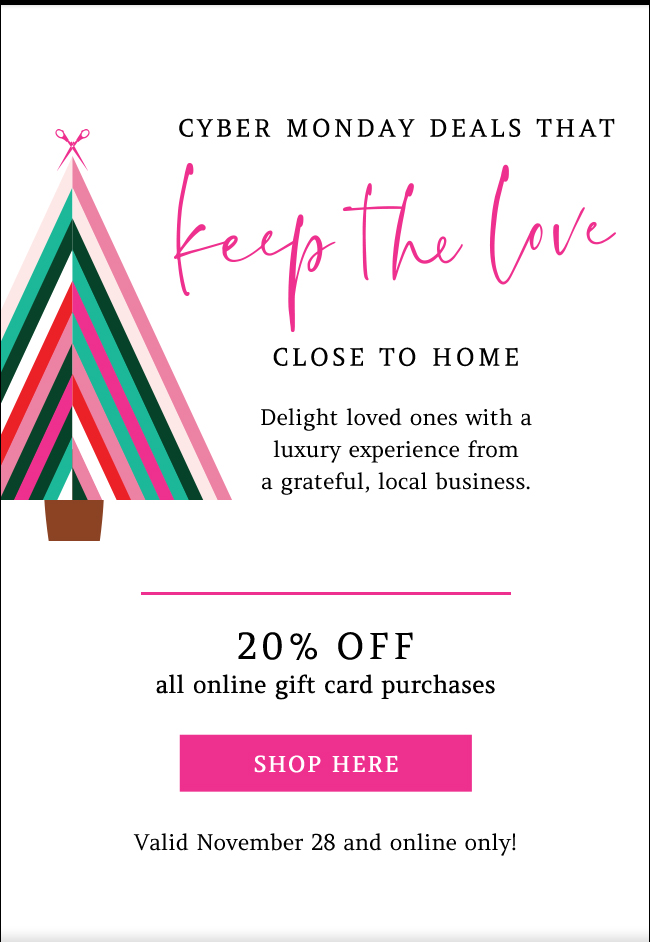 20% Off Online Gift Card Purchases