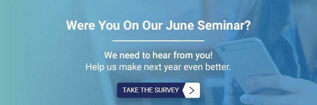 Were you on our June seminar? Take the survey