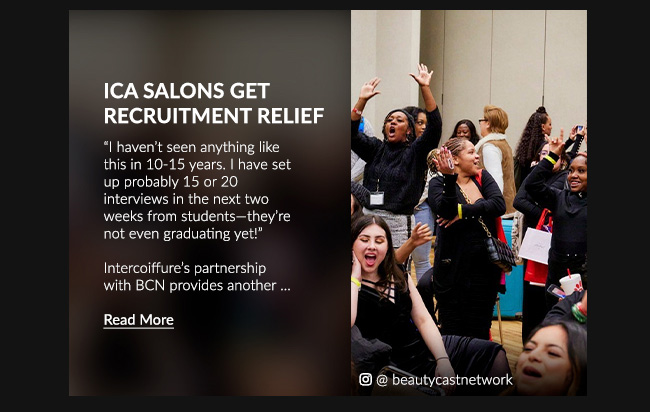 ICA Salons get recruitment relief