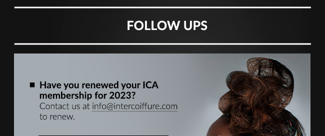 Renew ICA membership