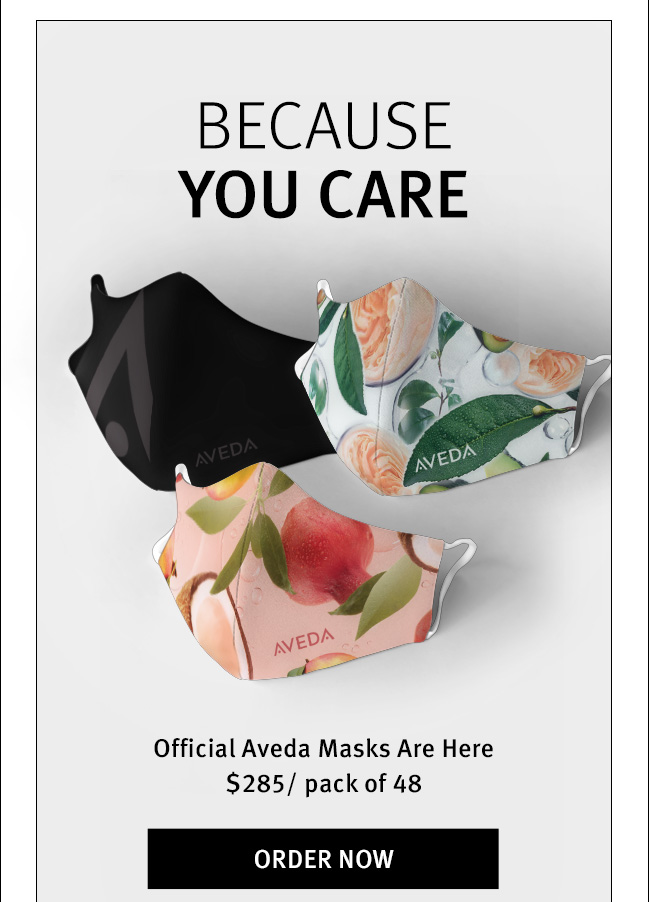 Imaginal Marketing Aveda Masks