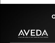 Official partner of Aveda