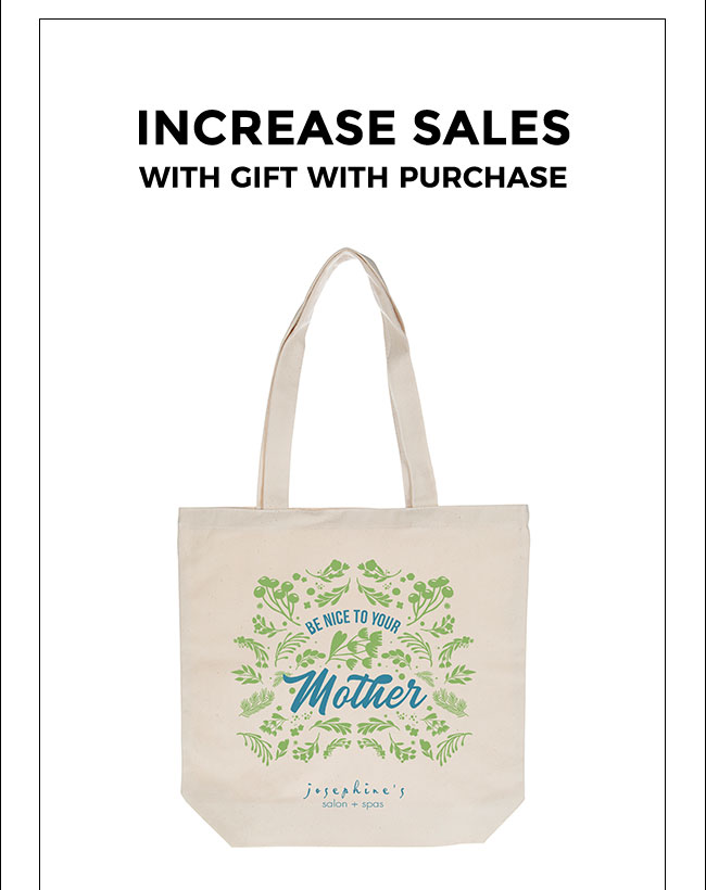 Increase Sales with gift with purchase