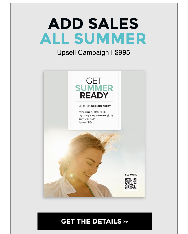 Add Sales all summer - get the details