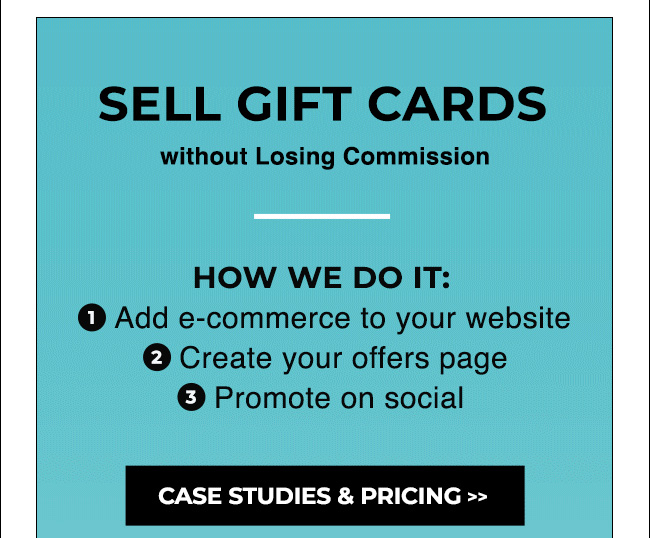 Sell Gift Cards - Case studies & pricing