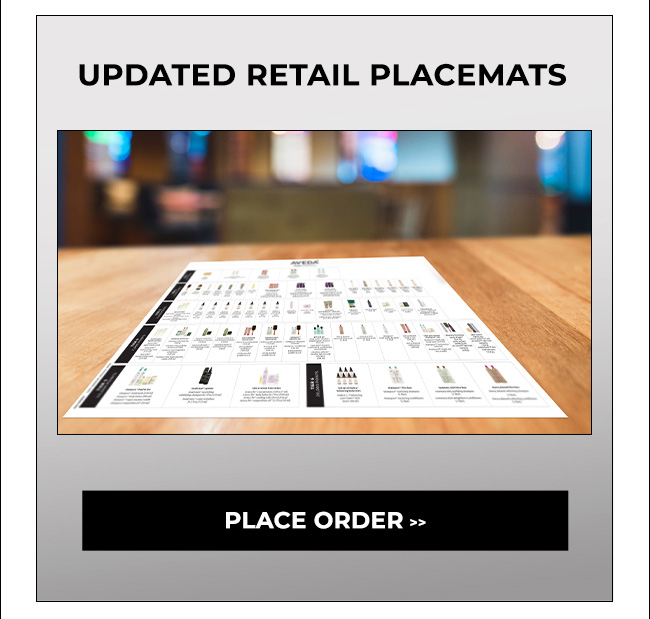 Retail placemats - place order