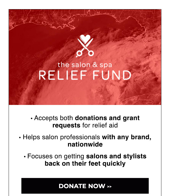 SALON & SPA RELIEF FUND DONATE NOW