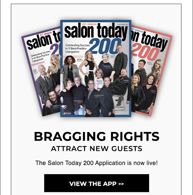 Salon Today// Bragging Rights -View the App