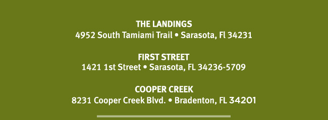 The Landings, First Street, Cooper Creek in Bradenton