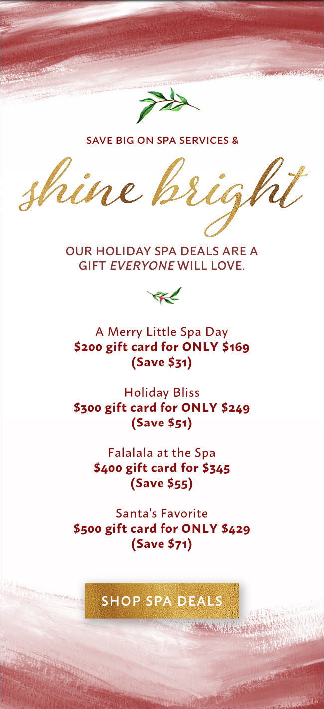 holiday specials - learn more