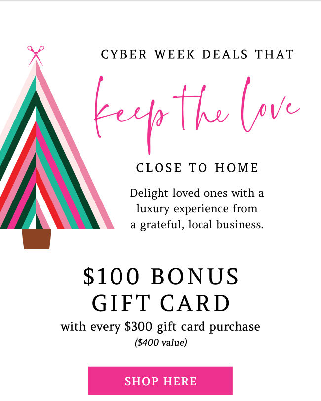 $100 bonus card with $300 gift card purchase