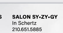 Salon Syzygy: 210.651.5885