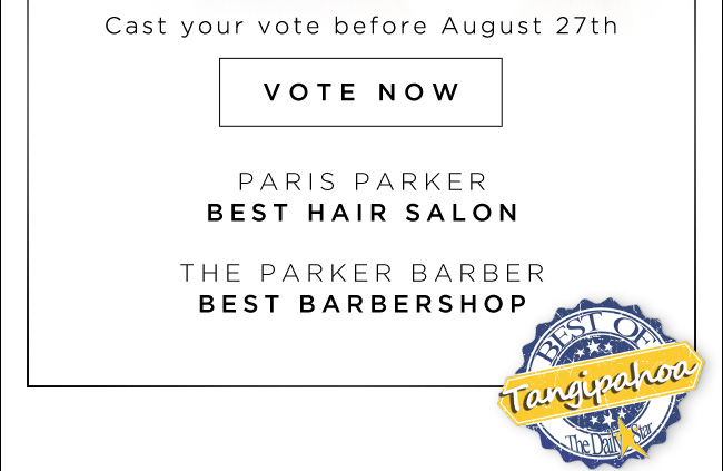 Vote Now - before Aug 27 Best Hair Salon and Barbershop